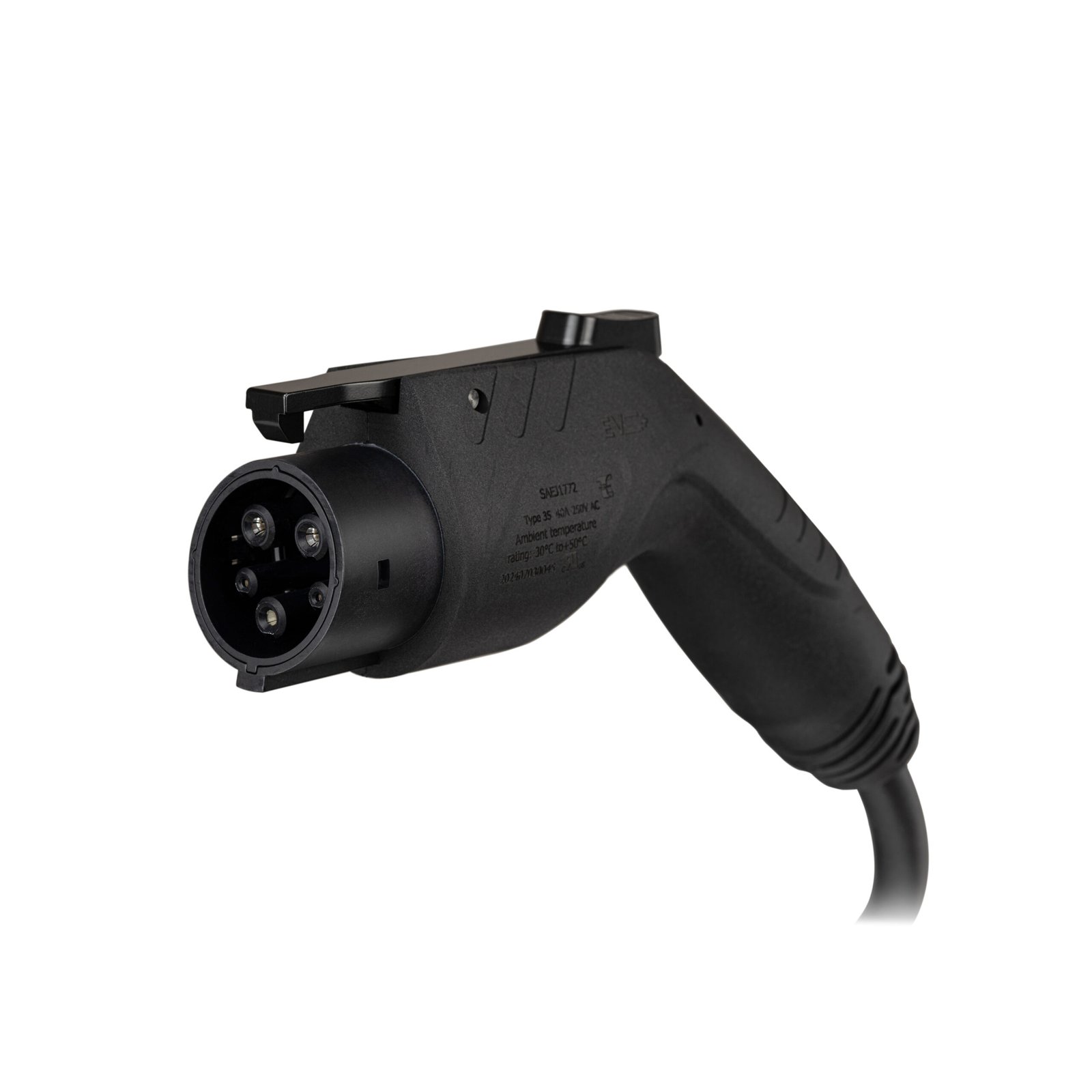 EV Plus 40A SAE J1772 Replacement Cable | 20 Ft - Image 3